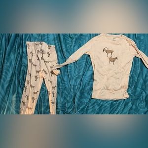 Goat Pre-teen pajama set